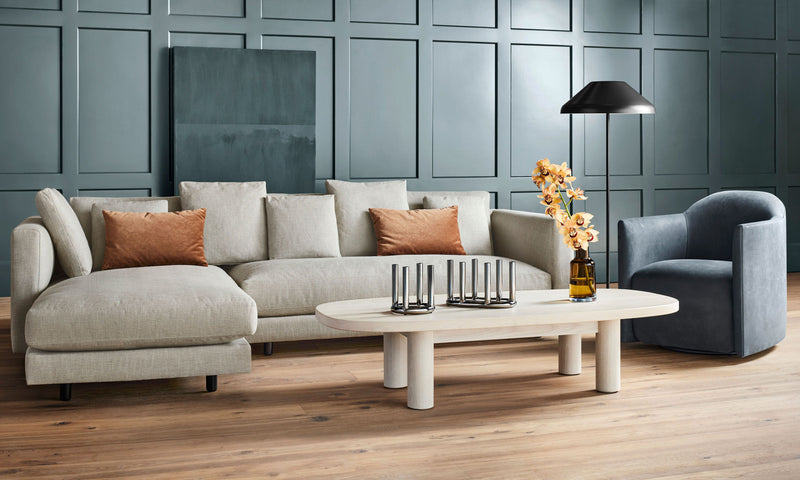Good Times Coffee Table in Walnut - Angle 2