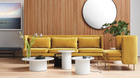 Bloke Lounge Chair in Tait Stone - Angle 8