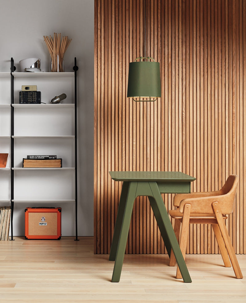 Clutch Chair in Coffee Velvet - Angle 2