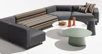 Circula Large Coffee Table in Grey Green - Angle 2