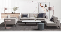 Note Side Table in Tomato - Angle 6
