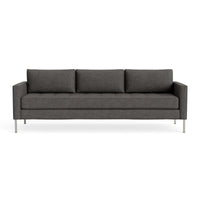 Paramount 95" Sofa in Kelso Charcoal - Angle 1