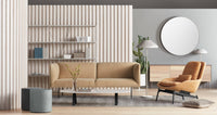 Field Lounge Chair in Tait Blush - Angle 13
