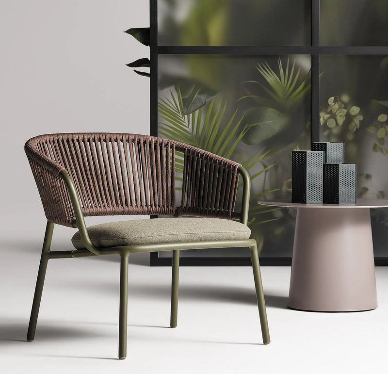 Mate Outdoor Lounge Chair en Toohey Breezy Blue