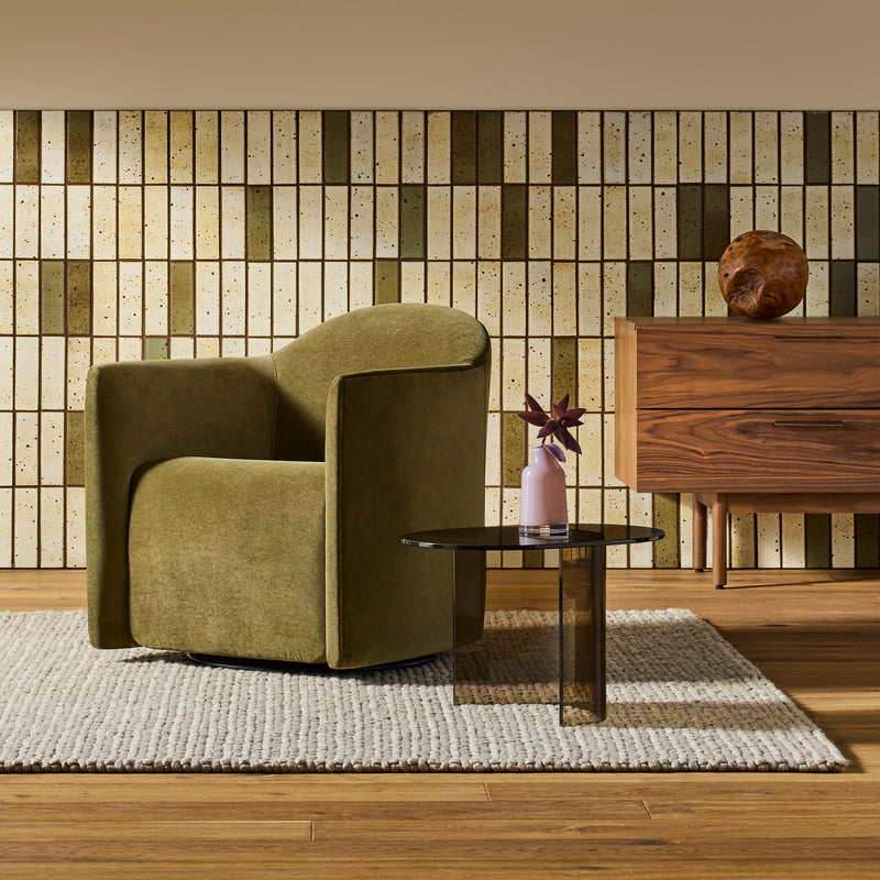 Half Past Small Side Table en Bronze