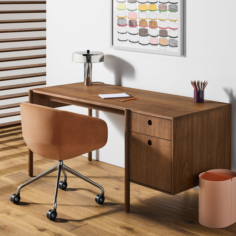 Host Task Chair in Tait Stone - Angle 2