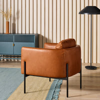 Beau Floor Lamp in Navy Green - Angle 2