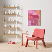 Swole Small Table in Polished Stainless - Angle 2