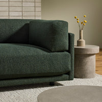 Sunday 82" Sofa in Camel Velvet - Angle 4