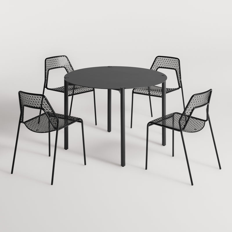 Comeuppance + Hot Mesh Small Dining Set - Angle 2