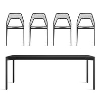 Comeuppance + Hot Mesh Large Dining Set - ángulo 1
