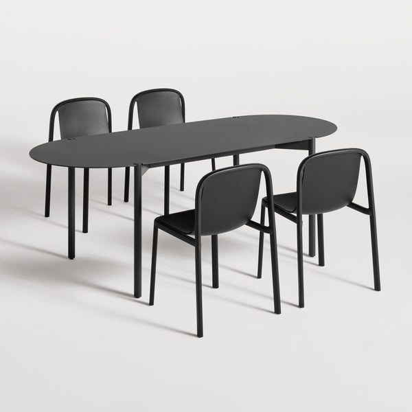 Comeuppance + Decade Large Dining Set | Blu Dot