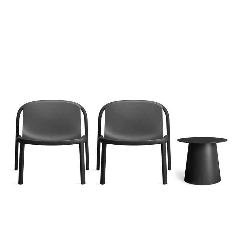 Decade + Circula Lounge Set - Angle 1