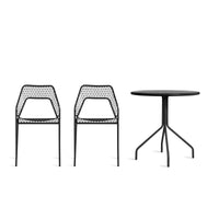 Hot Mesh Café Set en Black - ángulo 1