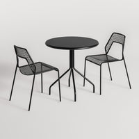 Hot Mesh Café Set en Black - ángulo 2