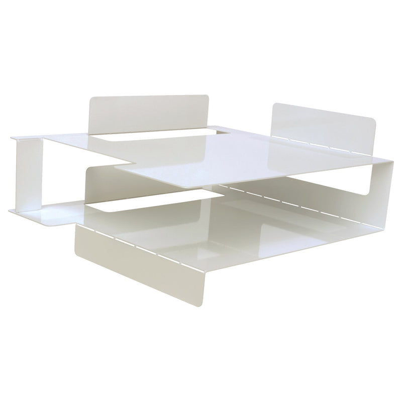 2D:3D In/Out Box in White