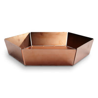 2D:3D Large Bowl in Copper - Angle 1