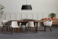 Host Chair en Tait Tomato / White Oak - ángulo 7