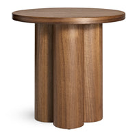 4/4 Side Table in Walnut - Angle 1