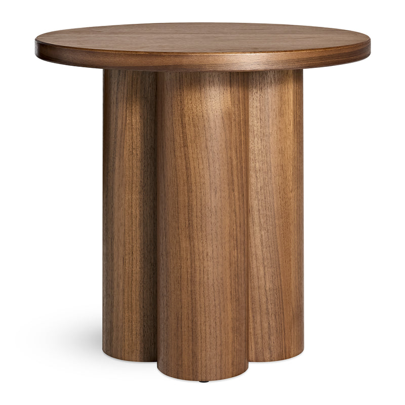 4/4 Side Table in Walnut - Angle 1