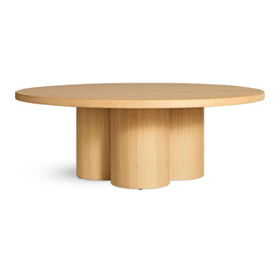4/4 Coffee Table in White Oak - Angle 1