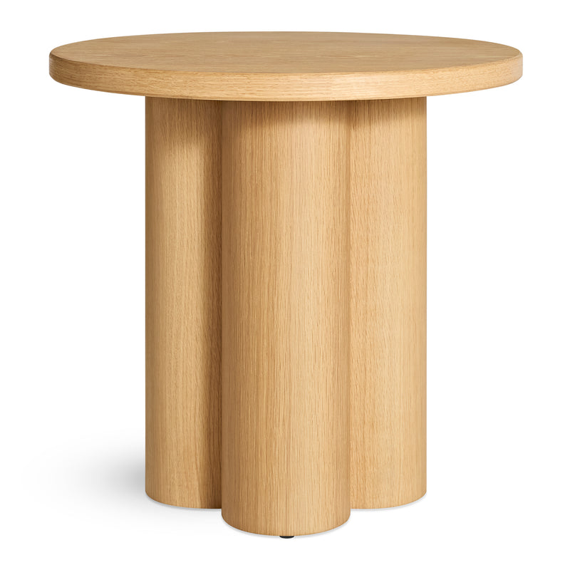 4/4 Side Table in White Oak - Angle 1