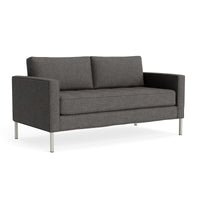 Paramount 66" Sofa in Kelso Charcoal - Angle 3