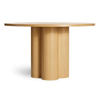 4/4 Round Dining Table in 48" Round - Angle 1