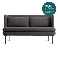 Bloke 60&quot; Sofa in Gabro Grey - Angle 1