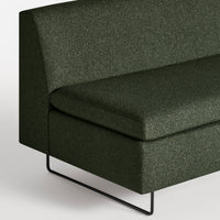Clyde 67" Sofa in Vos Evergreen - Angle 2