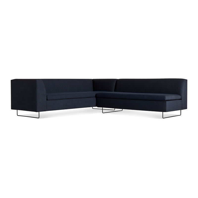 Bonnie and Clyde Sectional Sofa in Kvadrat Autumn Navy