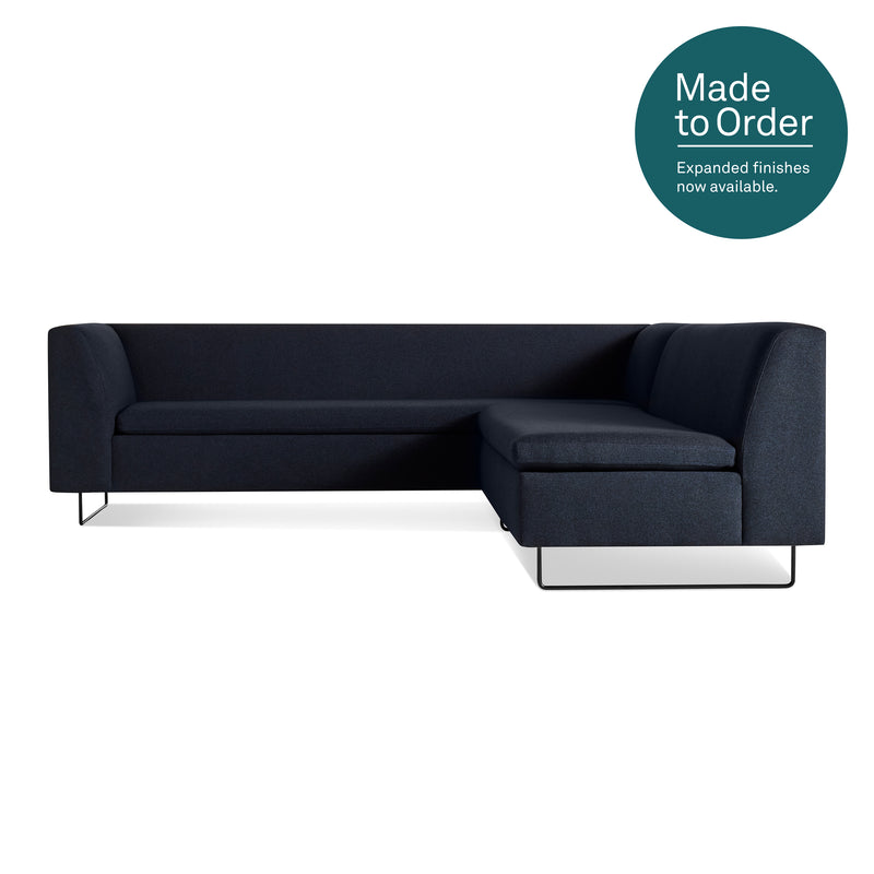 Bonnie and Clyde Sectional Sofa in Kvadrat Autumn Navy