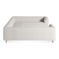 Bonnie and Clyde U-Shaped Sectional Sofa in Vos Bone - Angle 4