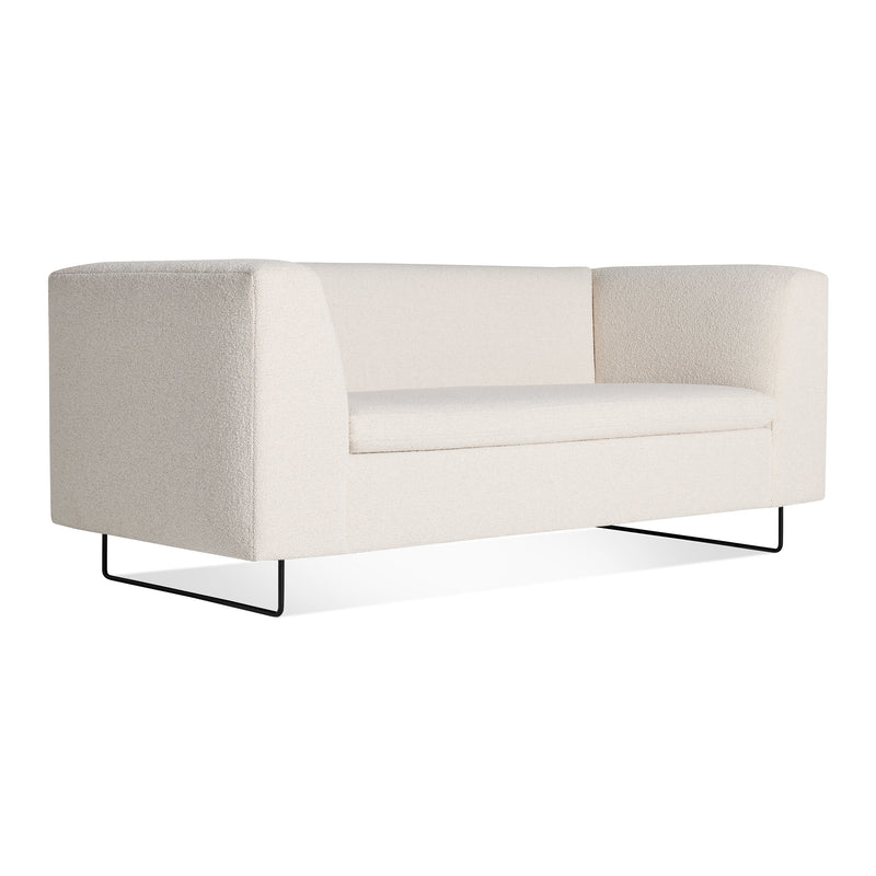 Bonnie 72" Sofa in Vos Bone - Angle 2