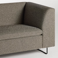 Bonnie 72" Sofa in Sanford Black - Angle 7