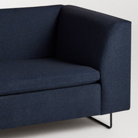 Bonnie 72" Sofa in Kvadrat Autumn Navy - Angle 7