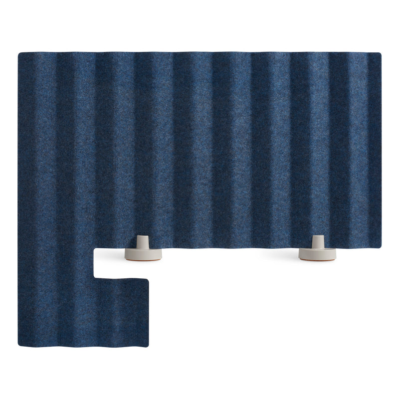 Basis 33" Overhang Privacy Panel in Basis Blue