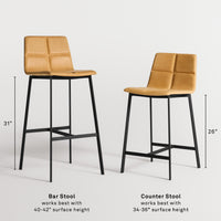 Between Us Stool in Counter Stool - Angle 3