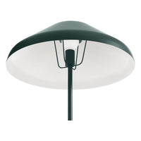 Beau Floor Lamp in Navy Green - Angle 4