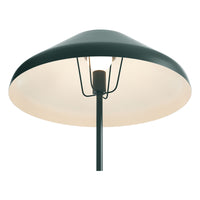 Beau Floor Lamp in Navy Green - Angle 5