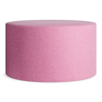 Bumper Large Ottoman in Vesper Bubblegum - Angle 1