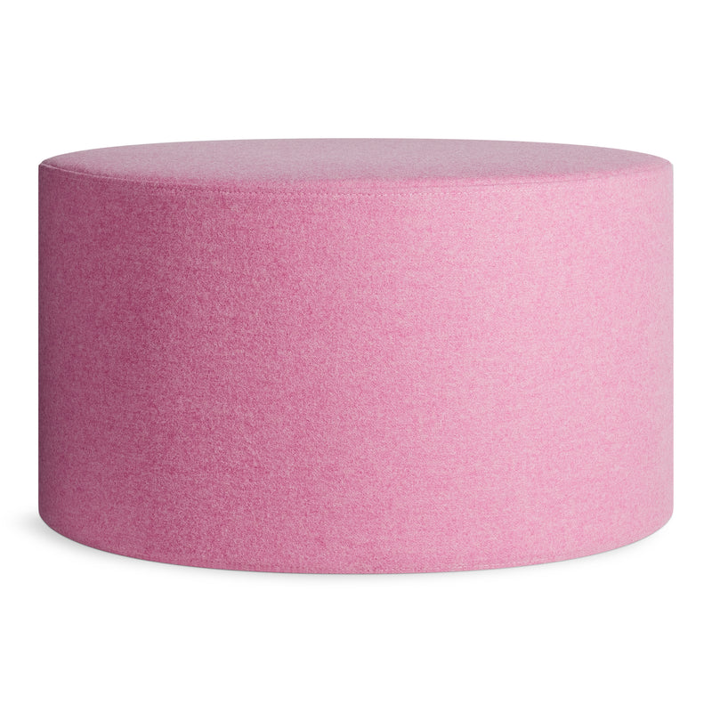 Bumper Large Ottoman in Vesper Bubblegum - Angle 1