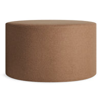 Bumper Large Ottoman in Vesper Tobacco - Angle 1