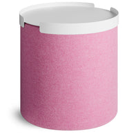 Bumper Small Ottoman in Vesper Bubblegum - Angle 8
