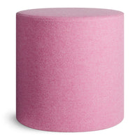 Bumper Small Ottoman in Vesper Bubblegum - Angle 1