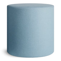 Bumper Small Ottoman in Vesper Cloud - Angle 1