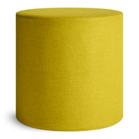 Bumper Small Ottoman in Vesper Citron - Angle 1