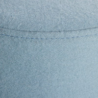 Bumper Small Ottoman in Vesper Cloud - Angle 10