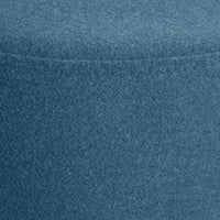 Bumper Small Ottoman in Vesper Marine Blue - Angle 10