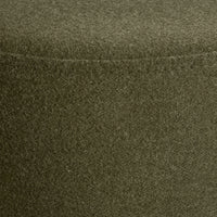 Bumper Large Ottoman in Vesper Olive - Angle 9